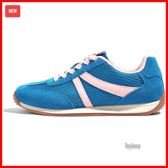 Women's Retro Sneakers Non Slip Comfortable Casual Running Walking Shoes